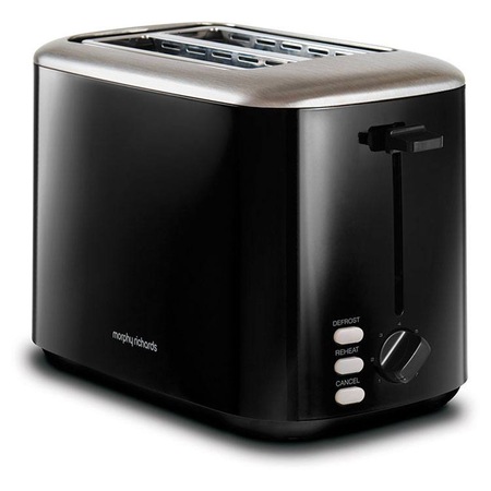 Тостер Morphy Richards Equip 222064, 800W, 7 нива на изпичане, 2 филии ...
