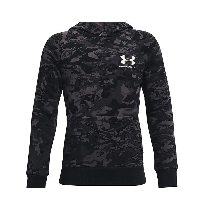 Hanorac Under Armour Rival JR 1366305-001, Baieti, Negru