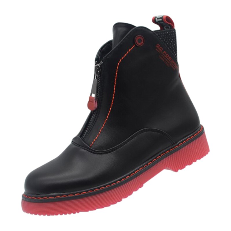 Cizme imblanite pentru fete Bessky B789-2C, Negru 62235