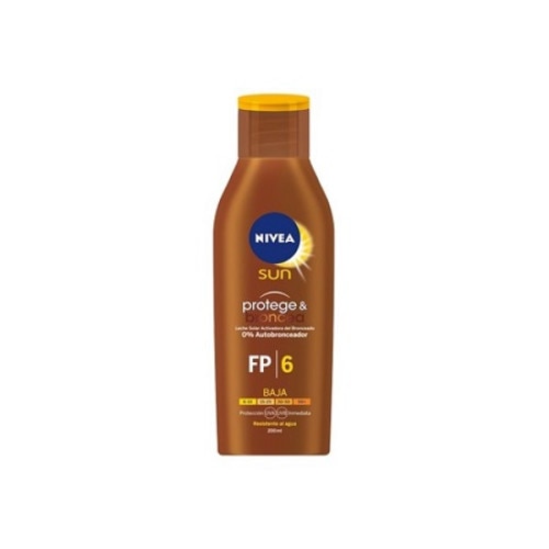 Lotiune Corp NIVEA Protect&Bronze SPF6, 200 ml