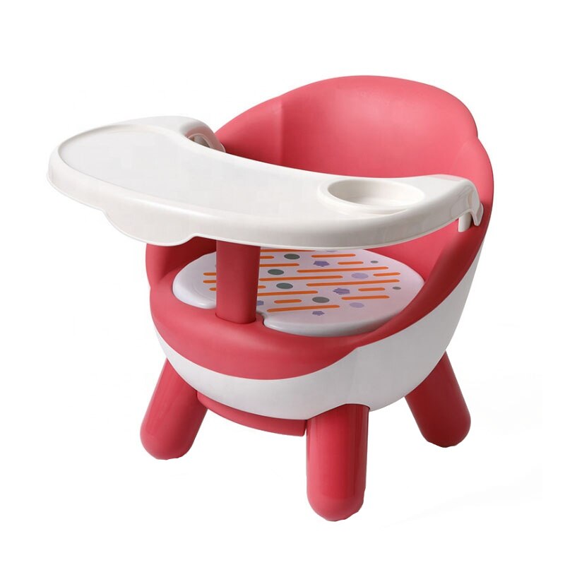 Scaun de masa inaltator Little Mom Booster Chair Pink