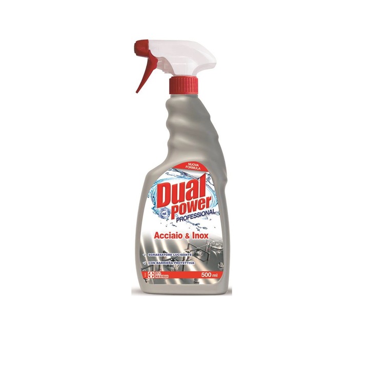 Spray Degresant Profesional pentru Inox DUAL POWER, 500 ml