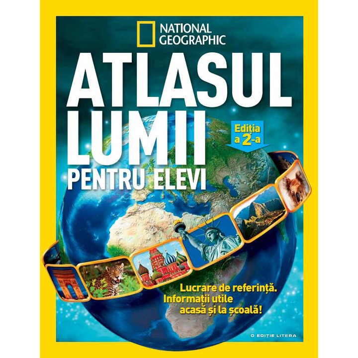 Világatlasz diákoknak. National Geographic (újra kiadás) (Román nyelvű kiadás)