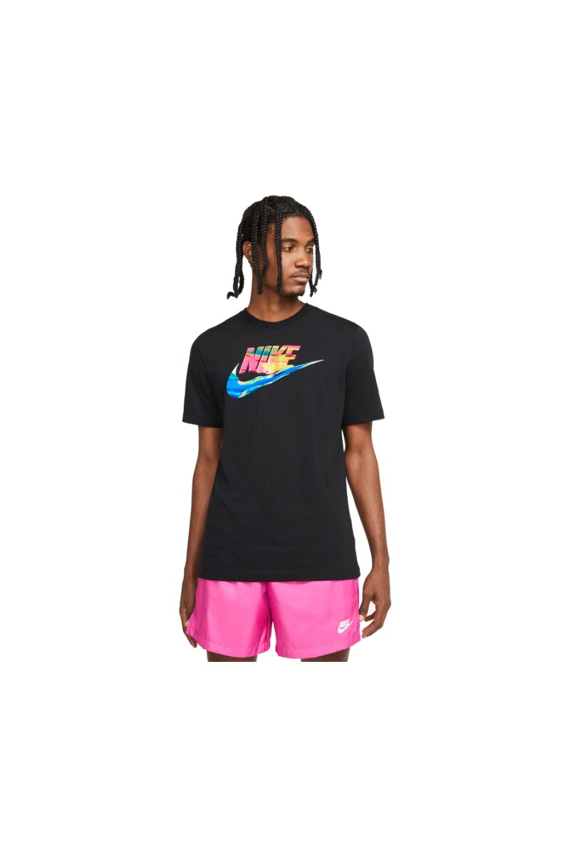 Tricou Nike NSW Tee Spring Break, Bumbac, Negru, S