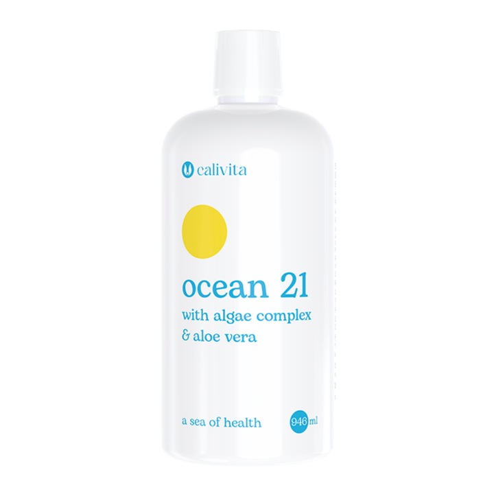 Ocean 21 CaliVita (946 ml) supliment alimentar pentru detoxifiere si regenerare cu Aloe Vera si Pau D’Arco