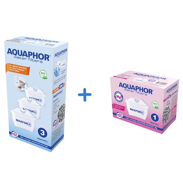 Set 4 filtre Aquaphor Maxfor +