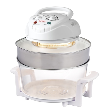 Cuptor cu halogen Brock Electronics HO 1701 WH, Putere 1400 W, Capacitate 12 - 17 Litri