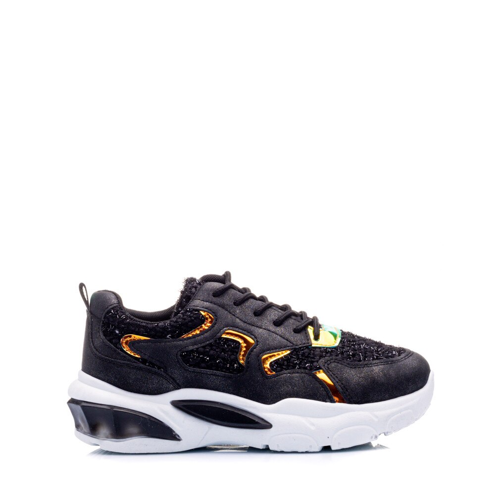 Pantofi sport dama Loris Negru, Negru