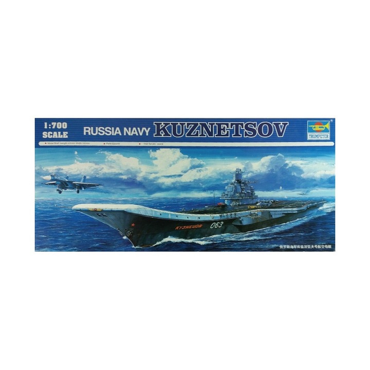 Kit de construit portavion KKRF Kuznetsov 1:700