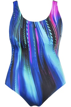 Costum de baie intreg dama Ulla Popken, multicolor, 60 EU Costum de baie intreg dama Ulla Popken, multicolor, 60 EU