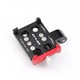 Suport multifunctional telefon sau camera GoPro sau lanterna, GUB G-99, aluminiu, pentru bicicleta, Negru