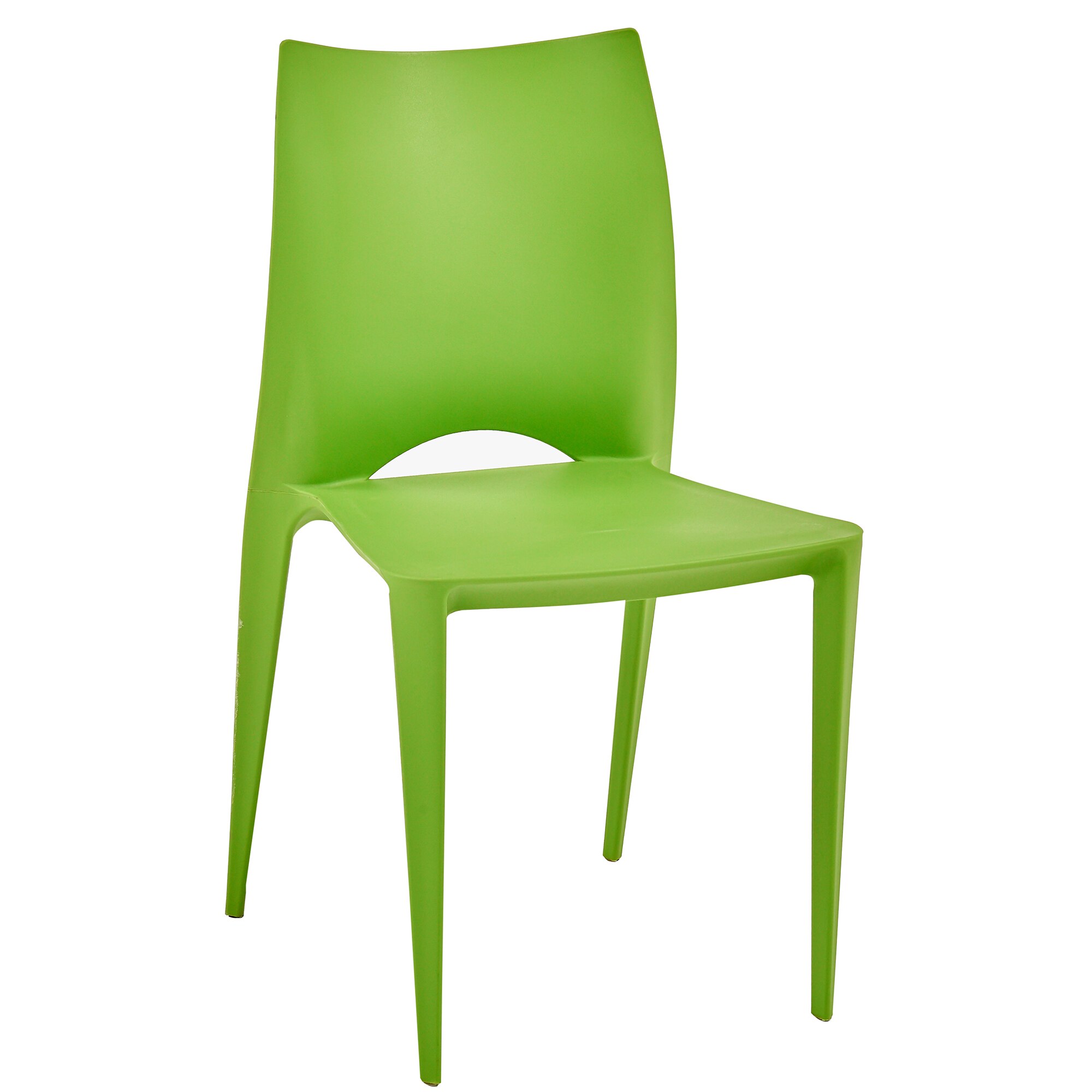 Scaun Unic Spot PP, 46x53.5x84 cm, Verde