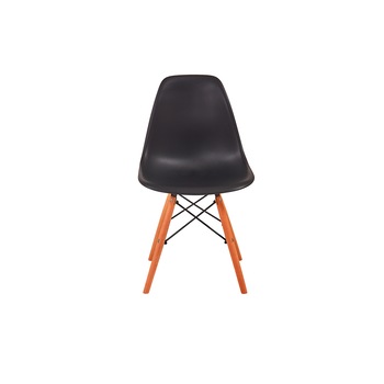 Scaun living Unic Spot Lunaria, 46.5x56x81 cm, Negru Scaun living Unic Spot Lunaria, 46.5x56x81 cm, Negru