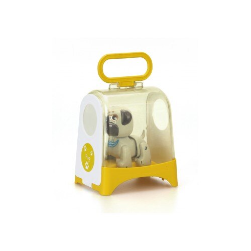 Catel interactiv in stand - galben