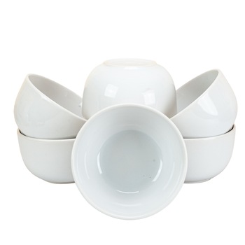 Set 6 boluri pentru casa familiei tale, Cesiro, Ø 13 c,m, 550 ml, Alb Lucios Set 6 boluri pentru casa familiei tale, Cesiro, Ø 13 c,m, 550 ml, Alb Lucios