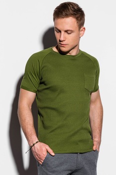 OMBRE, Tricou cu maneci raglan, Verde OMBRE, Tricou cu maneci raglan, Verde