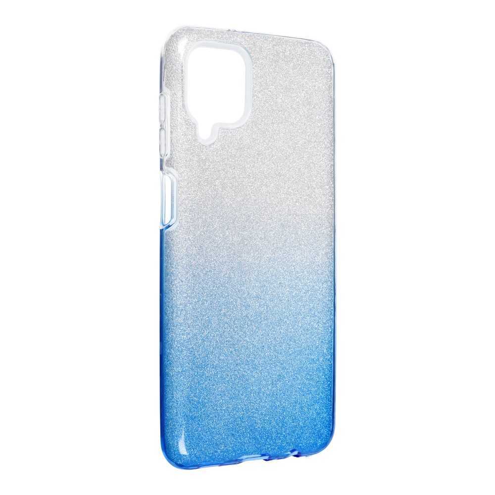 Husa pentru Samsung Galaxy A22 5G,Shining Ombre Argintiu / Albastru,Forcell