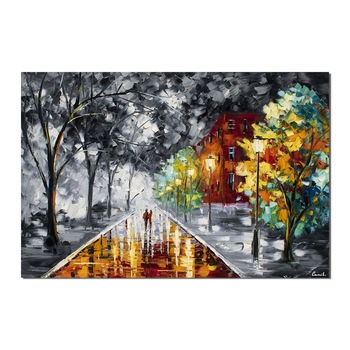 Tablou gigant pictat manual - Impreuna pentru totdeauna (5) - 150x100cm pictura ulei pe panza in cutit efect 3D Tablou gigant pictat manual - Impreuna pentru totdeauna (5) - 150x100cm pictura ulei pe panza in cutit efect 3D