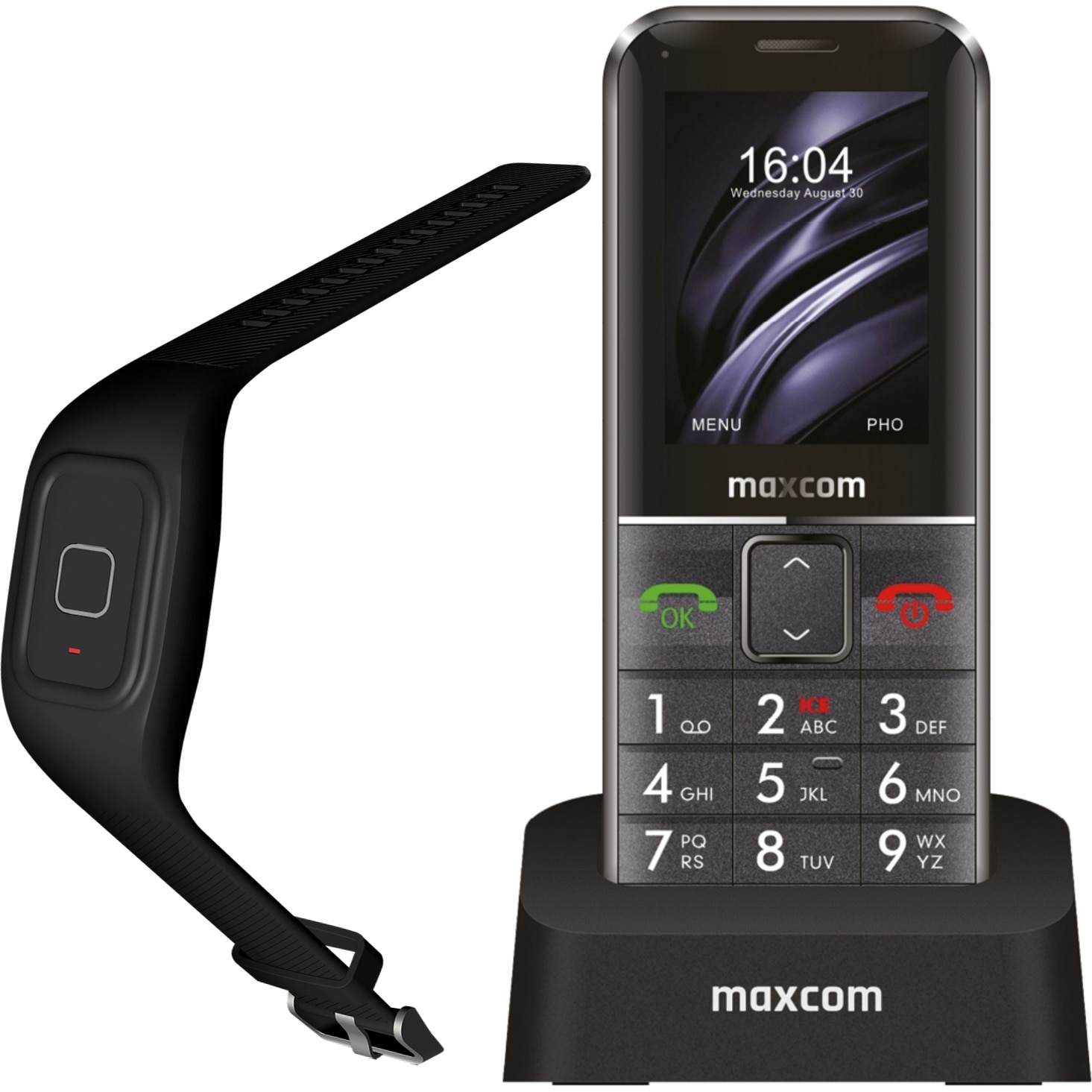 Telefon mobil MM735 Single SIM (cu tracker GPS)+ bratara SOS eMAG.ro