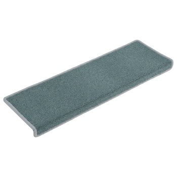 Set de 15 covorase de scari, vidaXL, Polipropilena, 65 x 25 cm, 3,5 mm, 350 g/m², Albastru Set de 15 covorase de scari, vidaXL, Polipropilena, 65 x 25 cm, 3,5 mm, 350 g/m², Albastru