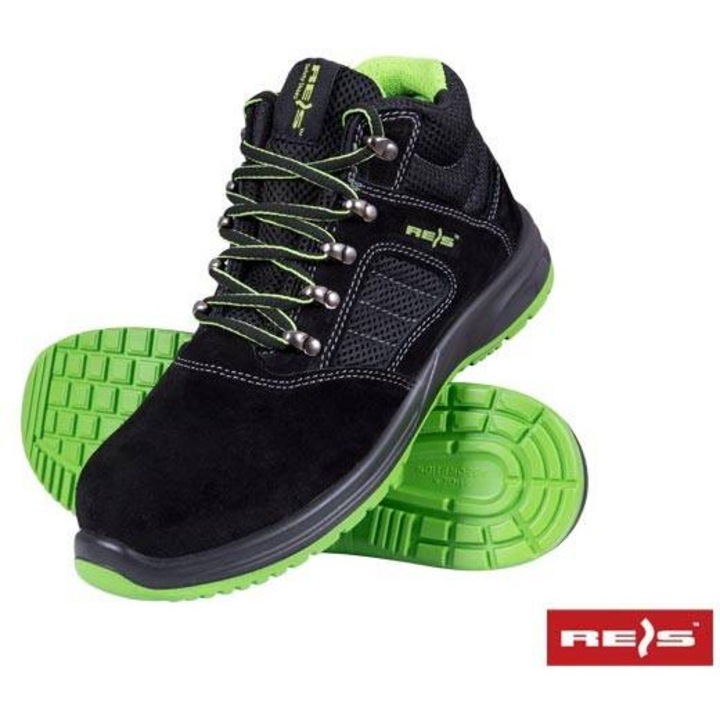 Bocanci de protectie S1 cu bombeu compozit unisex-BRSTORK-T Verde 43