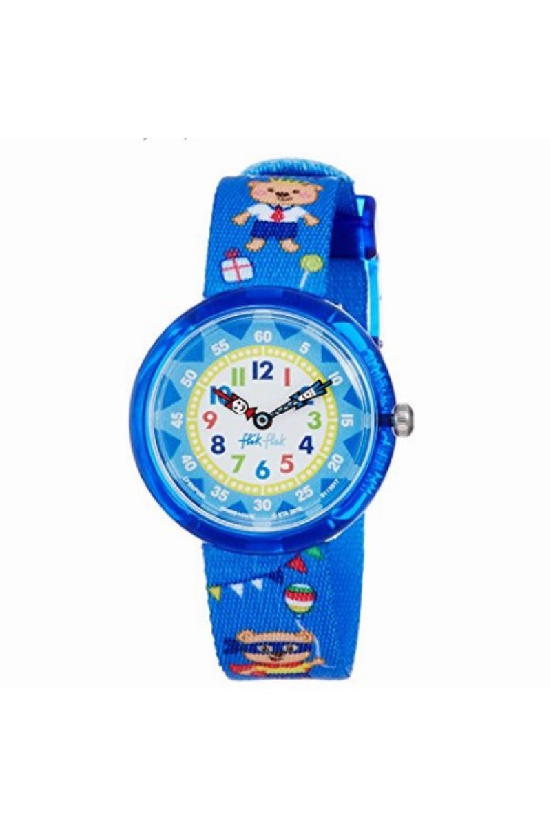 Ceas pentru copii Flik Flack, FBNP086, Multicolor