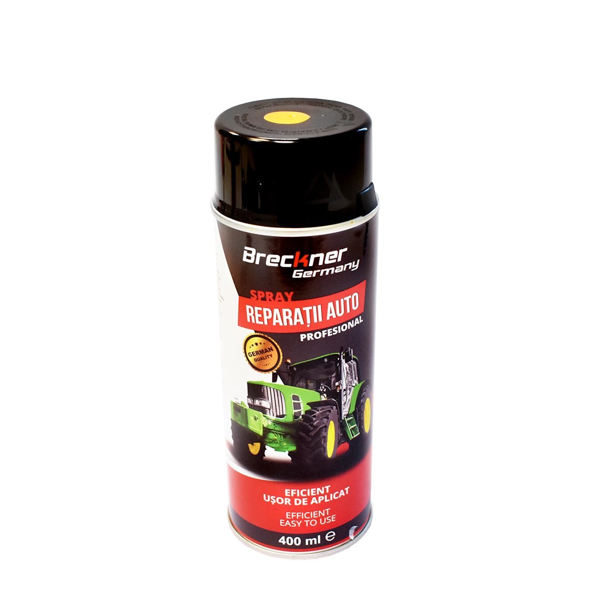 Spray vopsea galben pentru reparatii auto 400ml, tip Caterpillar Breckner Germany