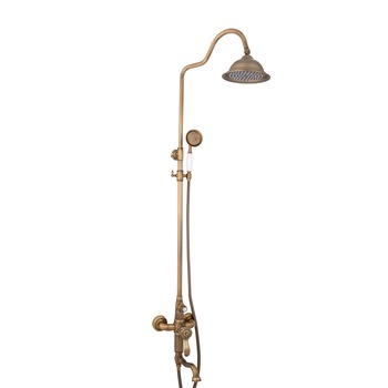 Coloana de dus TRENDY'S , cu trei functii ,bronz antichizat Coloana de dus TRENDY'S , cu trei functii ,bronz antichizat