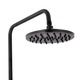 Душ колона TRENDY'S, с три функции, античен, черен