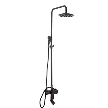 Coloana de dus TRENDY'S ,cu trei functii , negru antichizat Coloana de dus TRENDY'S ,cu trei functii , negru antichizat