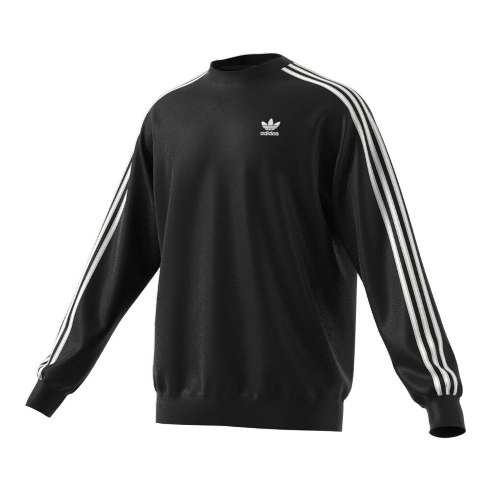 Hanorac sport barbati Adidas, Bumbac/Poliester, Negru, M