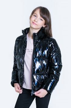 Big Star, Geaca cu gluga si blana sintetica, Negru Big Star, Geaca cu gluga si blana sintetica, Negru