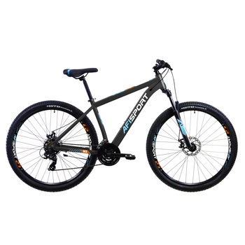Bicicleta Mtb Afisport M2 - 27.5 Inch, S, Gri Bicicleta Mtb Afisport M2 - 27.5 Inch, S, Gri