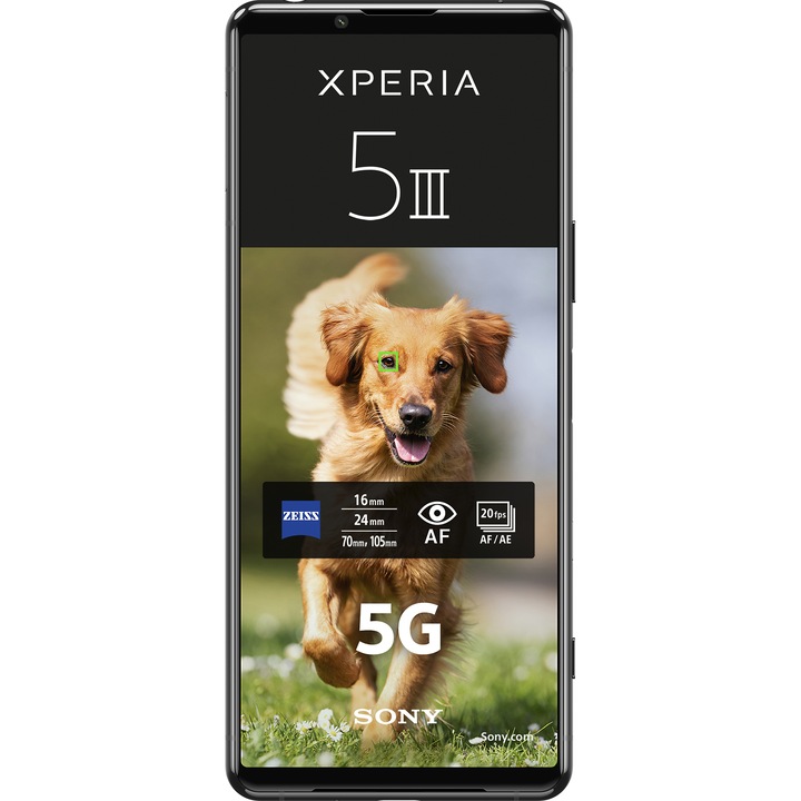 Смартфон Sony Xperia 5 III, 128GB , 8GB RAM, 5G, Black