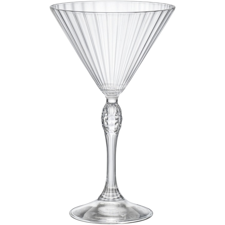 Комплект от 6 чаши за мартини Bormioli America 20's, Стъкло, 24.5 cl