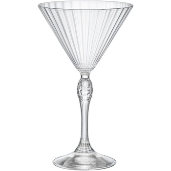 Set 6 pahare martini Bormioli America 20's, sticla, 24.5 cl Set 6 pahare martini Bormioli America 20's, sticla, 24.5 cl