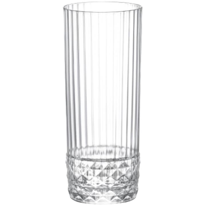 Комплект от 6 чаши за вода Bormioli America 20's, Стъкло, 40 cl