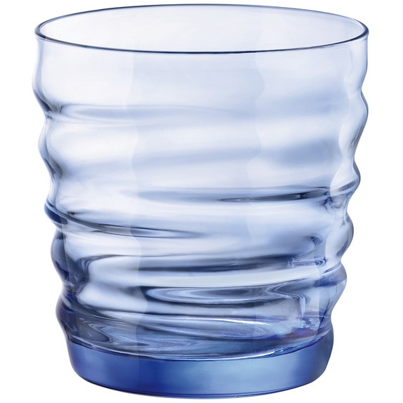 Set 6 pahare apa Bormioli Riflessi Saphire Blue, sticla, 30cl