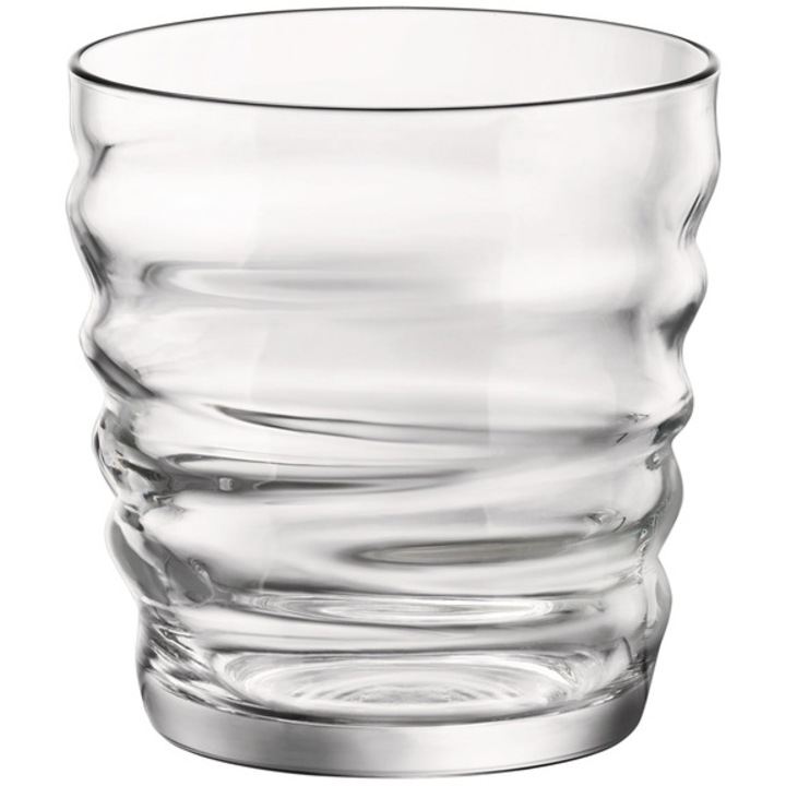 Комплект от 6 чаши за вода Bormioli Riflessi, Стъкло, 30 cl