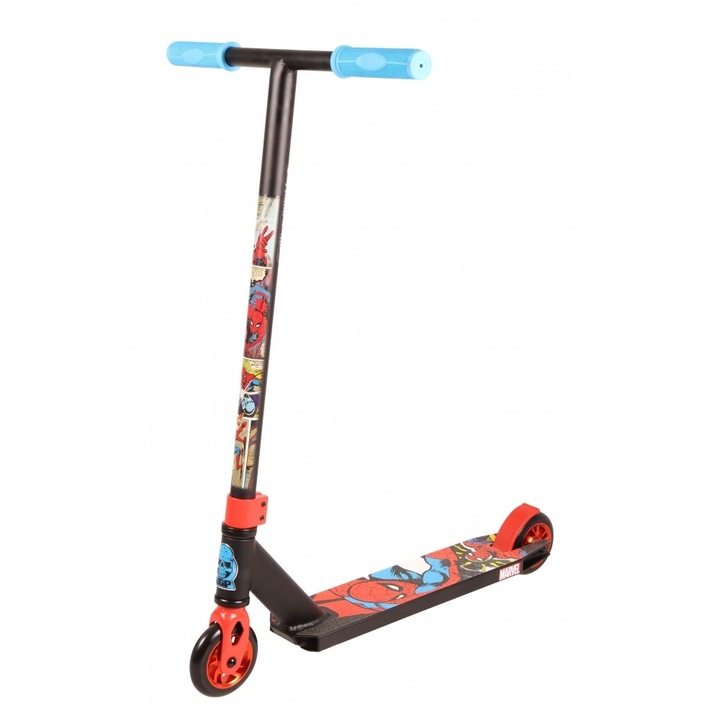 Trotineta acrobatii Spiderman