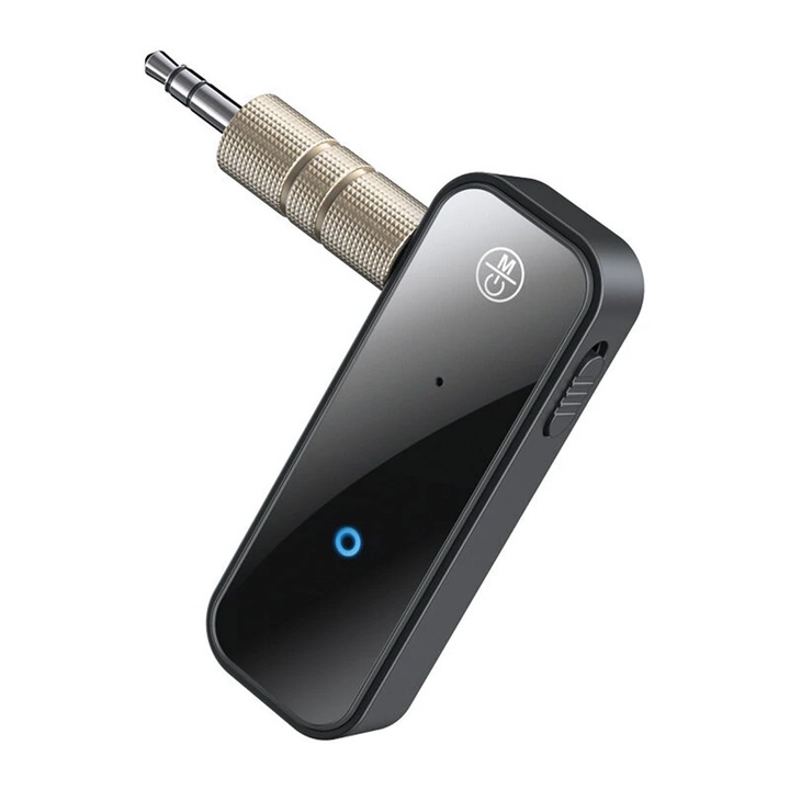 Bluetooth adapter, Yesido, jack 3,5 mm, fekete