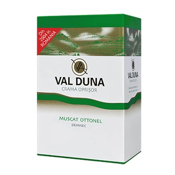 Vin Alb Demisec Val Duna Muscat Ottonel 3L, Alcool 12.5% Vin Alb Demisec Val Duna Muscat Ottonel 3L, Alcool 12.5%