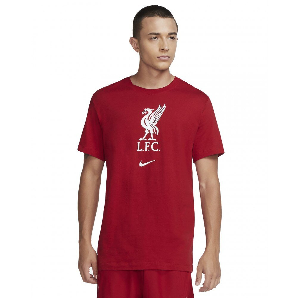 Tricou fotbal barbati Nike Liverpool FC, Bumbac, Rosu
