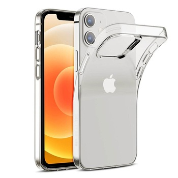 Husa Cover Silicon Slim pentru iPhone 13 Mini Transparent Husa Cover Silicon Slim pentru iPhone 13 Mini Transparent