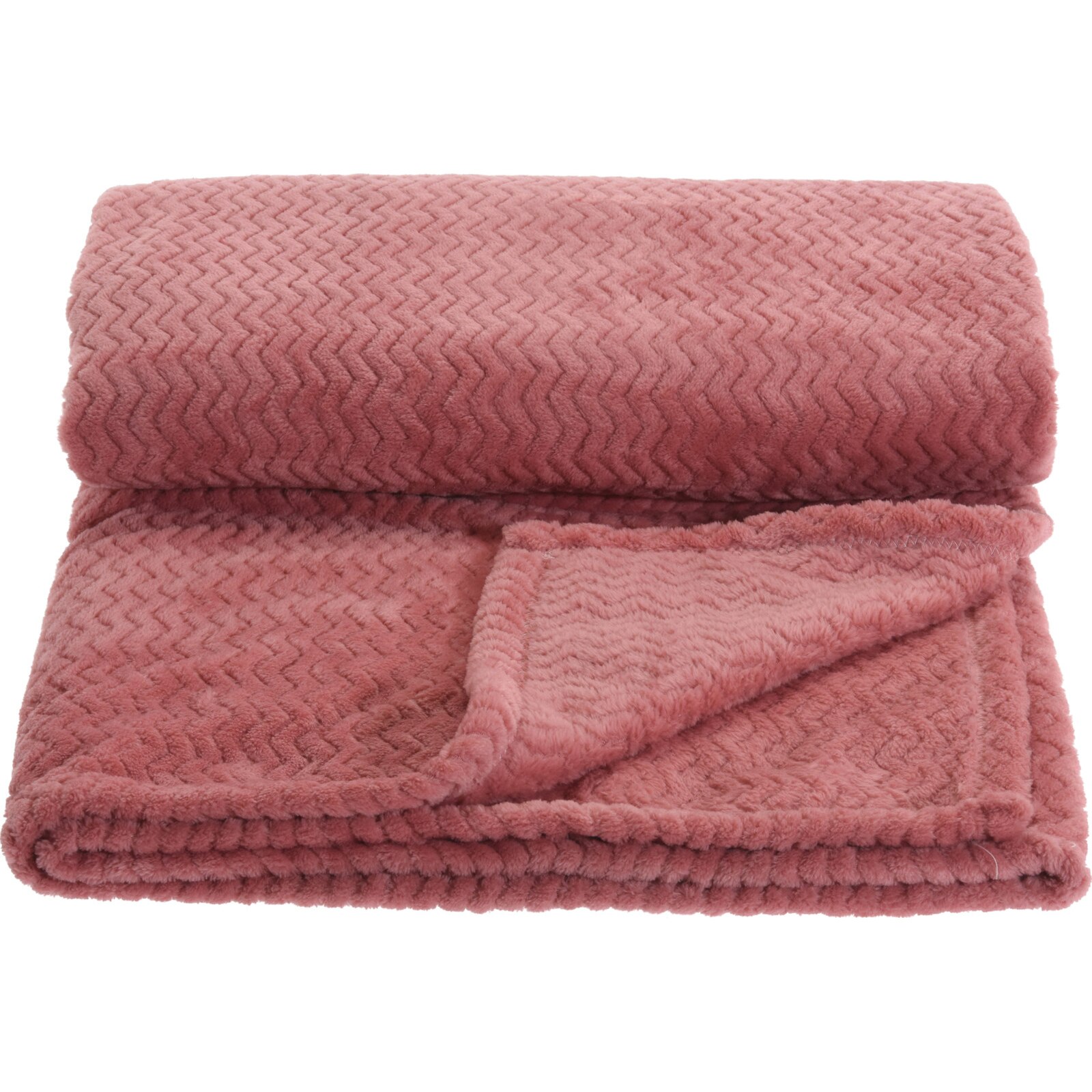 Patura Soft, 160x130 cm, poliester, 530 g, 280 GSM, roz