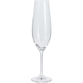 Set 4 pahare sampanie sticla cristalina, 260 ml Set 4 pahare sampanie sticla cristalina, 260 ml