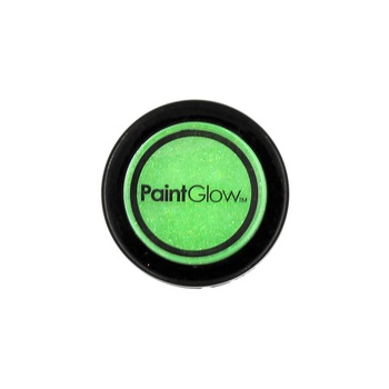 Glitter Mint Green PaintGlow UV Reactive, 3g Glitter Mint Green PaintGlow UV Reactive, 3g
