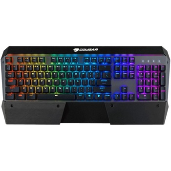 Tastatura mecanica pentru gaming Cougar Attack X3 Speedy Silver Cherry MX RGB Backlit, Negru Tastatura mecanica pentru gaming Cougar Attack X3 Speedy Silver Cherry MX RGB Backlit, Negru