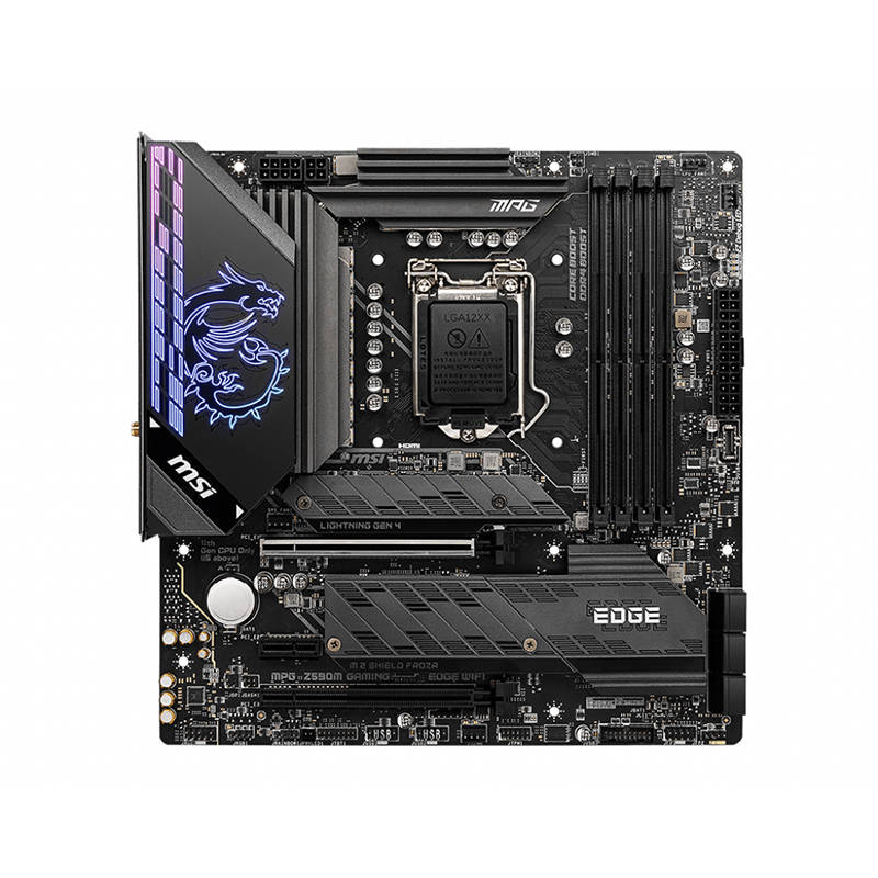 Placa de baza MSI MPG Z590M GAMING EDGE WIFI Intel LGA1200 mATX
