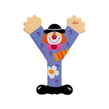 Jucarie educativa Litera Y, Sevi, Mov, 10 cm Jucarie educativa Litera Y, Sevi, Mov, 10 cm